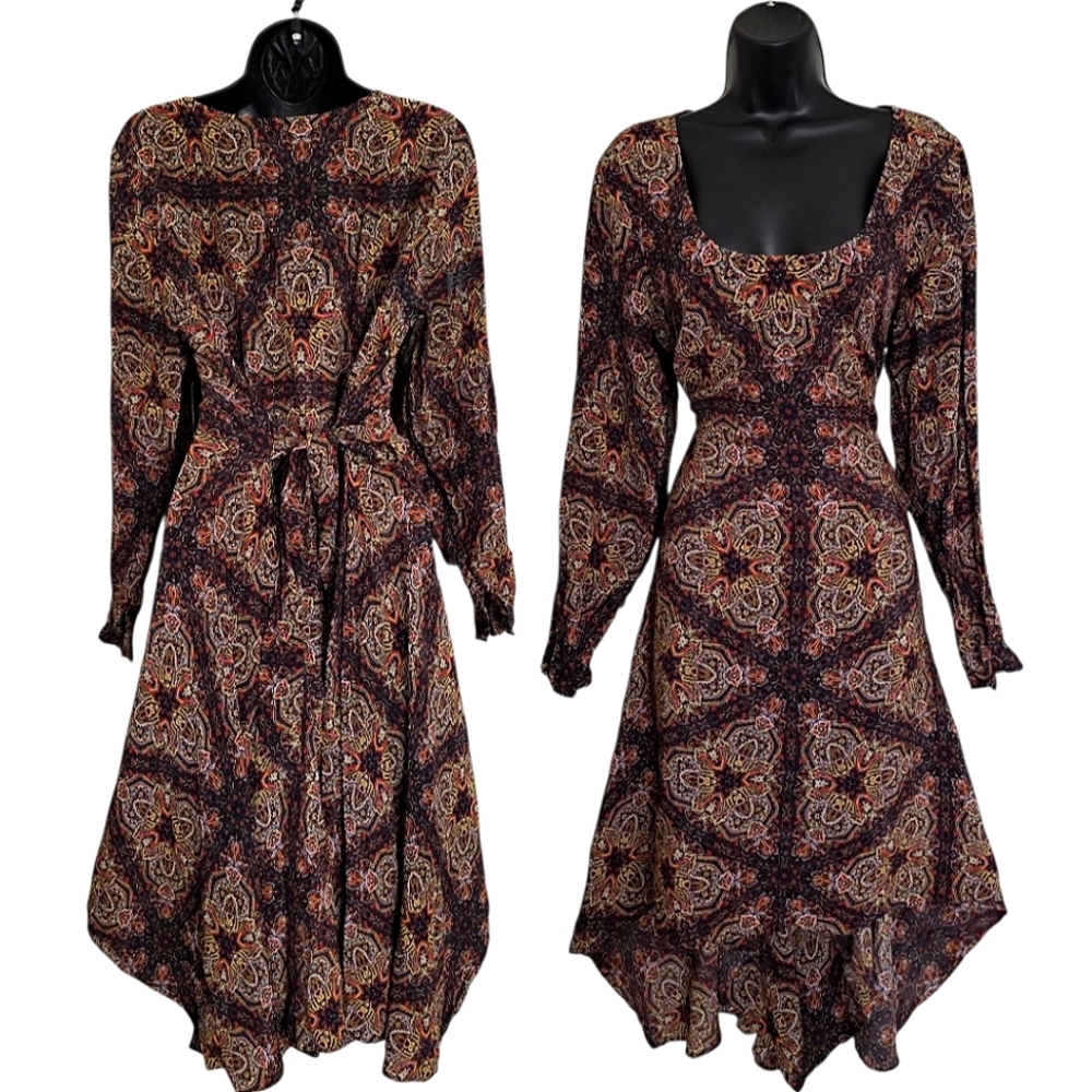 ☆Plenty by Tracy Reese Multicolor Patterned Maxi Dress☆